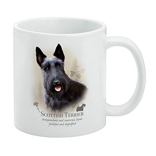 GRAPHICS & MORE Scottish Terrier Scottie Dog Breed Tasse, Weiß GRAPHICS & MORE Scottish Terrier Scottie Dog Breed Tasse, Weiß von GRAPHICS & MORE