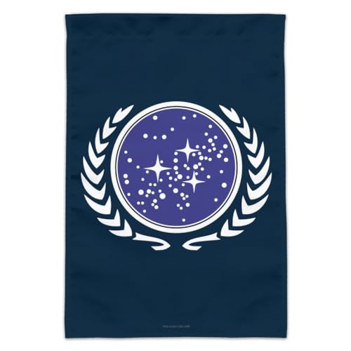 GRAPHICS & MORE Star Trek United Federation of Planets Logo Garten Hof Flagge von GRAPHICS & MORE