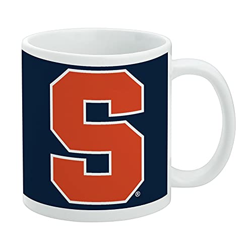 GRAPHICS & MORE Syracuse University Logo Keramik-Kaffeetasse, Neuheit Geschenk Tassen für Kaffee, Tee und heiße Getränke, 325 ml, Weiß von GRAPHICS & MORE