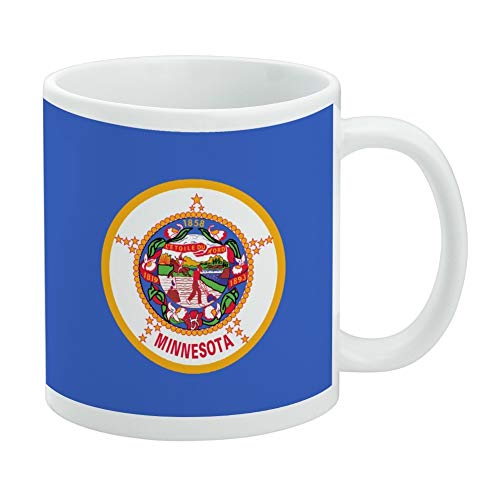 GRAPHICS & MORE Tasse mit Minnesota-Staatsflagge, Weiß GRAPHICS & MORE Tasse mit Minnesota-Staatsflagge, Weiß von GRAPHICS & MORE