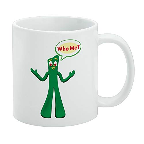 GRAPHICS & MORE Who Me? - Gumby Clay Art White Mug von GRAPHICS & MORE