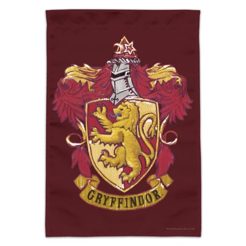 Graph & More Harry Potter Gryffindor gemaltes Wappen für den Garten Flag Only (No Pole) multi von GRAPHICS & MORE