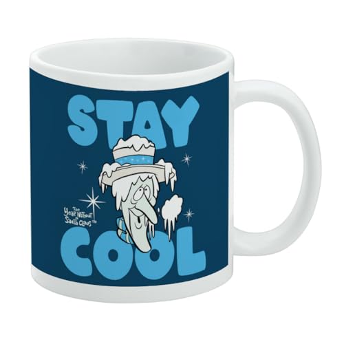 Keramik-Kaffeetasse mit Aufschrift "Year Without a Santa Claus Stay Cool", Geschenkidee für Kaffee, Tee und heiße Getränke, 325 ml, Weiß Keramik-Kaffeetasse mit Aufschrift "Year Without a Santa Claus Stay Cool", Geschenkidee für Kaffee, Tee und heiße Getränke, 325 ml, Weiß von GRAPHICS & MORE