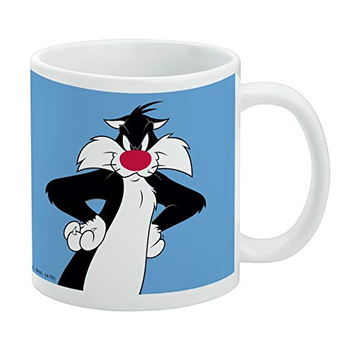 Looney Tunes Sylvester weiße Tasse von GRAPHICS & MORE