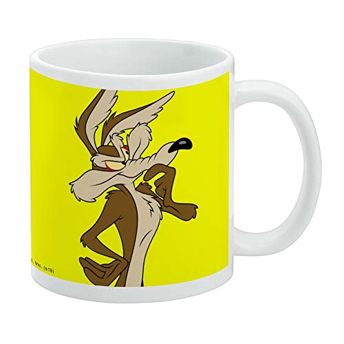 Looney Tunes Wile E Coyote Keramik-Kaffeetasse, originelles Geschenk für Kaffee, Tee und heiße Getränke, 325 ml, Weiß von GRAPHICS & MORE