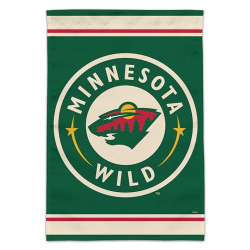 NHL Minnesota Wild Logo Garten Hofflagge von GRAPHICS & MORE
