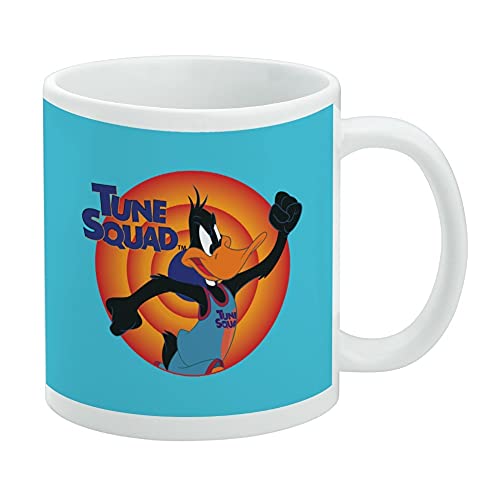 Space Jam: A New Legacy Daffy Duck Keramik-Kaffeetasse, originelles Geschenk für Kaffee, Tee und heiße Getränke, 325 ml, Weiß von GRAPHICS & MORE