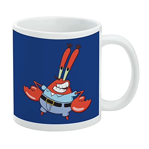 SpongeBob Mr. Krabs Pose Keramik-Kaffeetasse, originelles Geschenk für Kaffee, Tee und heiße Getränke, 325 ml, Weiß von GRAPHICS & MORE