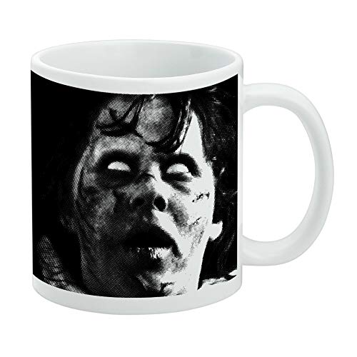 The Exorcist Regan Keramik-Kaffeetasse, originelles Geschenk für Kaffee, Tee und heiße Getränke, 325 ml, Weiß von GRAPHICS & MORE