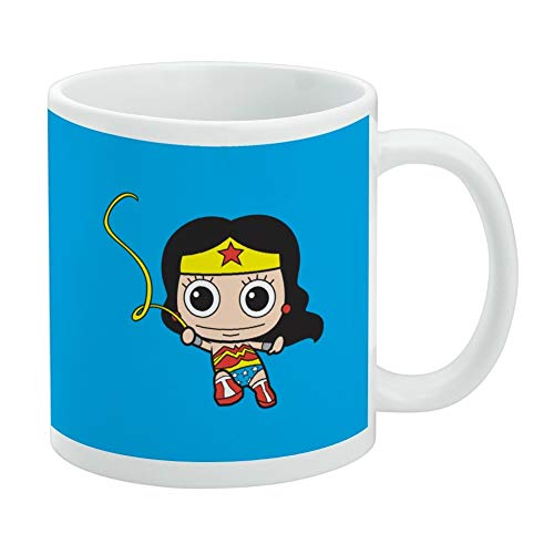 Wonder Woman Tasse Chibi Golden Lasso, Weiß von GRAPHICS & MORE