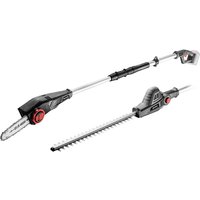 2-in-1-Gartengerät auf einer Stange – Kettensäge und Heckenschere Energy+ 18V, ohne Akku von GRAPHITE