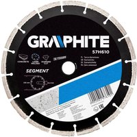 Graphite - Diamanttrennscheibe lasergeschweißt 125mm von GRAPHITE