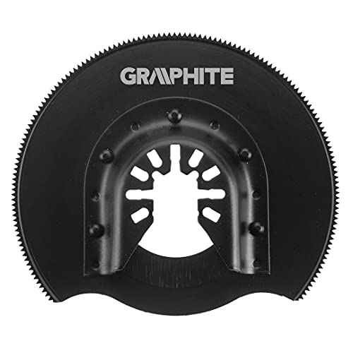GRAPHITE HSS-Scheibe halbrund für Metall, 87 mm, 200 Zähne Graphite 56H061 von GRAPHITE