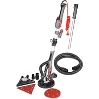 Gipsschleifer, 710 W, 225 mm/215 mm, runde und dreieckige Basis, Taschenlampe von GRAPHITE