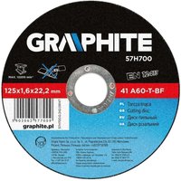 Graphite Metall Trennscheibe 125 x 6,4 x 22,2 mm von GRAPHITE