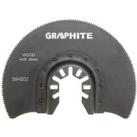 HCS Halbrundsägeblatt für Holz, 85 mm HCS Halbrundsägeblatt für Holz, 85 mm von GRAPHITE