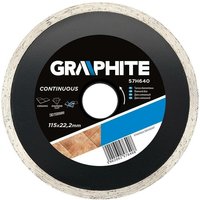 Profi Diamant Trennscheibe Segment 115mm von GRAPHITE