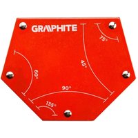 Profi Magnetschweißwinkel 45°-, 60°-, 75°-, 90°- und 135° 111x136x24 mm von GRAPHITE
