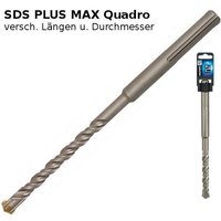 Quadro sds max Hammerbohrer S4 16 mm 600 mm von GRAPHITE