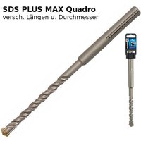 Quadro SDS MAX Hammerbohrer S4 32 mm 1000 mm von GRAPHITE