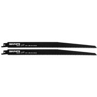 Graphit-HCS-Säbelsägeblätter 300 mm – 2 Stk. von GRAPHITE