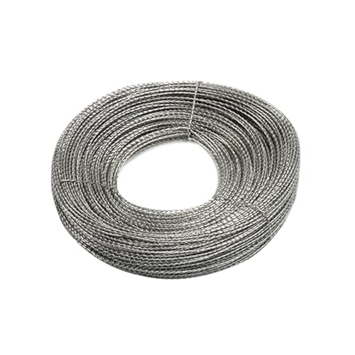 Außenverlängerung 40 Meter doppelsträngige Dichtungsleitung, Kupfer-Dichtungsdraht for die Abdichtung von Wasser- und Stromzählern, Außendurchmesser 0,6 mm, Kabelgewinde, Twisted-Pair-Dichtungsdraht S Außenverlängerung 40 Meter doppelsträngige Dichtungsleitung, Kupfer-Dichtungsdraht for die Abdichtung von Wasser- und Stromzählern, Außendurchmesser 0,6 mm, Kabelgewinde, Twisted-Pair-Dichtungsdraht S von GRASAKY