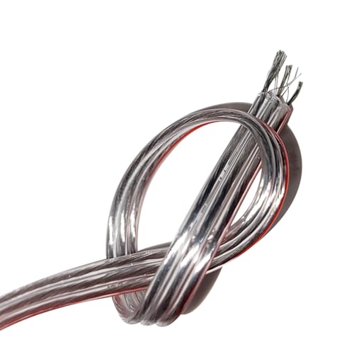 Außenverlängerung Transparenter Draht, 22 AWG, 3-poliges vollfarbiges Licht-Elektronikkabel, isolierter Draht mit rotem Rand aus verzinntem Kupfer Solarummantelung Außenverlängerung Transparenter Draht, 22 AWG, 3-poliges vollfarbiges Licht-Elektronikkabel, isolierter Draht mit rotem Rand aus verzinntem Kupfer Solarummantelung von GRASAKY