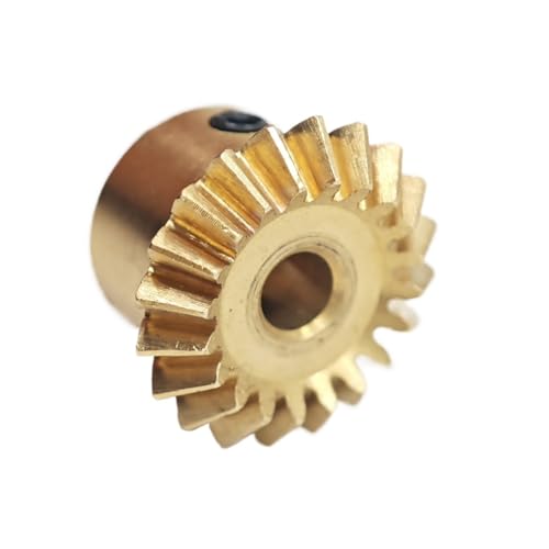 GRASAKY 1 stücke 0,8 Modul Messing Kegelrad 90 Grad 1:1 Übertragung Gehrung Konische Getriebe 0,8 M 15T 20T 25T Kegel Ritzel Kegelradgetriebe(20 teeth 4mm bore) von GRASAKY
