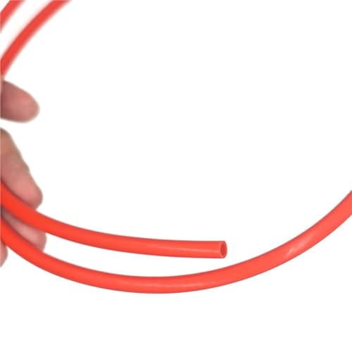 GRASAKY 5 Meter 10 Meter PTFE-Schlauchrohr for Hot-End-Extruder 3D-Druckerteile 1,75 mm 3 mm Filament-ID 2 mm 3 mm 4 mm Schlauch Zubehör(Red,5 meter 4mmx6mm) von GRASAKY