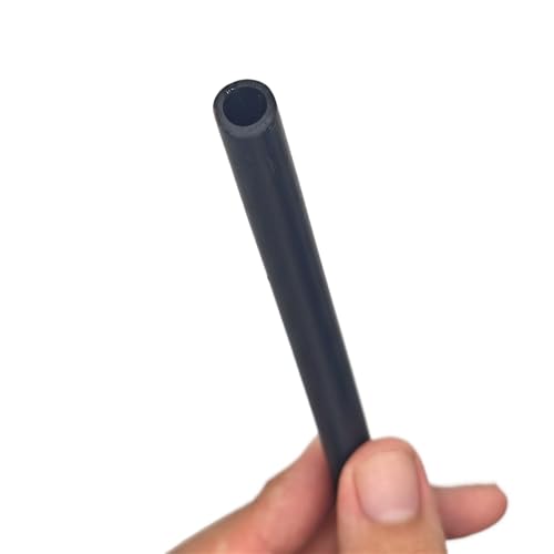 GRASAKY Benzin-Diesel-Ölleitungsrohr Fluorkautschukschläuche Schwarzer Fluorkautschuk-Kraftstoffschlauch Transfer Tropf(3 meter 18x24mm) von GRASAKY
