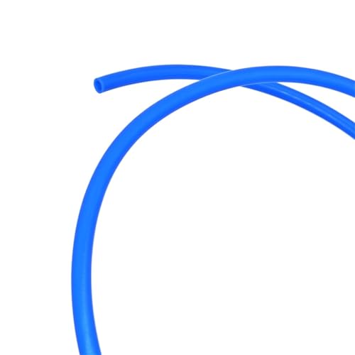 GRASAKY F46 1 Meter PTFE-Rohr Isolierter Kapillar-Hitzeschutz-Übertragungsschlauch Starre Temperaturkorrosionsbeständigkeit 2,5 kV 150 V Zubehör(Blue,24L 0.56mm x 0.86mm) von GRASAKY