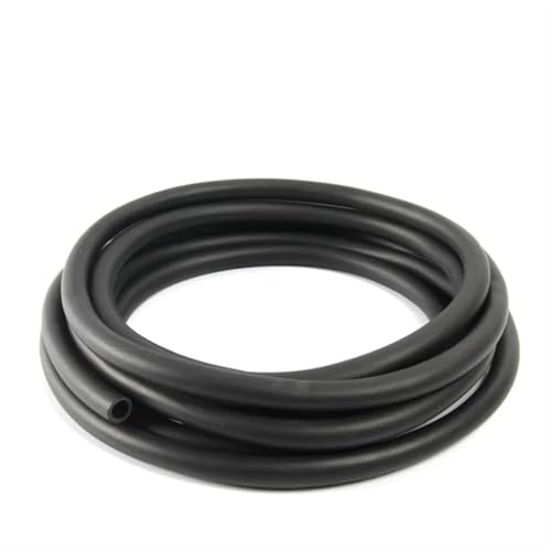 GRASAKY FKM 1 Meter schwarzer Fluorkautschukschlauch, Kraftstoffrohr, FPM, hochtemperaturbeständig, korrosionsbeständig Transfer Tropf(10x14mm) von GRASAKY