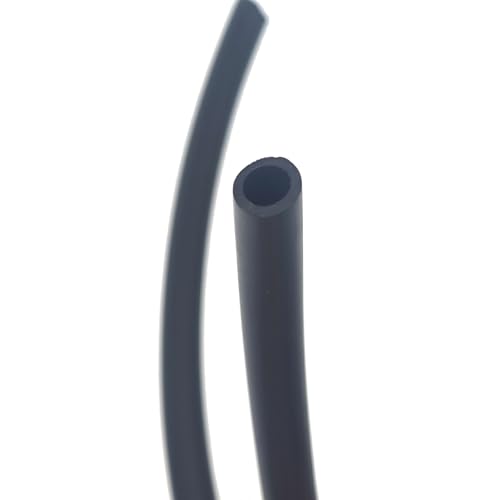 GRASAKY Fluorkautschuk-Kraftstoffschlauch, Benzin, Diesel, Ölleitung, Schlauch, schwarzer Fluorkautschukschlauch, 1 Meter, 2 mm, 32 mm Innendurchmesser Transfer Tropf(8x12mm) von GRASAKY