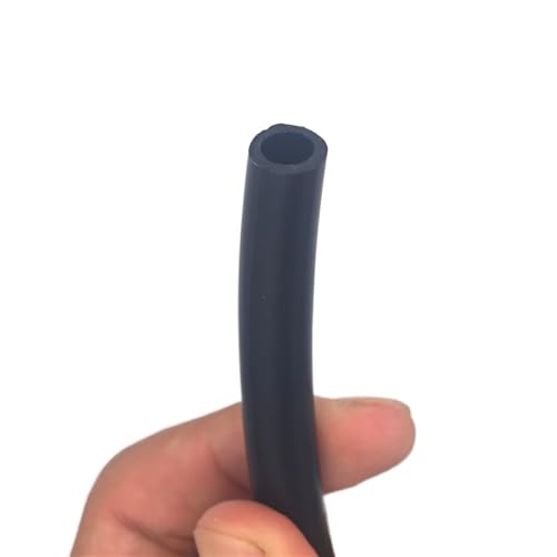 GRASAKY Korrosionsbeständige Leitung, Vergaserschlauch, 1 Meter Innendurchmesser, 2 mm bis 32 mm Außendurchmesser, 4 mm bis 38 mm Benzin, Diesel, Fluorkautschukschlauch, Öl Transfer Tropf(3x6mm) von GRASAKY