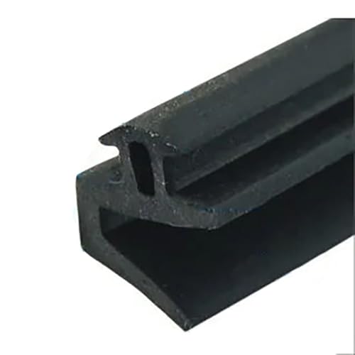 GRASAKY L Typ Aluminium Legierung Offene Türen Und Fenster EPDM Versiegelt Türen Und Fenster Wasserdichte Sound Isolierung 5 Meter Entwässerungsleitung(4.5mm x 5Meter) von GRASAKY