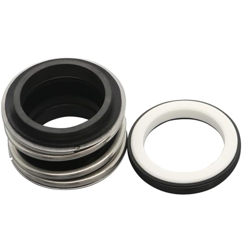 GRASAKY MG1-109 Mechanische Wasserpumpendichtungen 12 mm bis 30 mm Innendurchmesser Wellendichtung Einzelfeder Siliziumkarbidring Mechanische Dichtungen Dichtungsteile(12mm ID) von GRASAKY