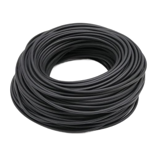 GRASAKY O-Ring Schwarz 1 Meter Vollstreifen aus Fluorkautschuk Durchmesser 2 mm 6 mm 7 mm 8 mm 10 mm 2,5 mm 3,5 mm Stangendichtung Transfer Tropf(2.5mm) von GRASAKY