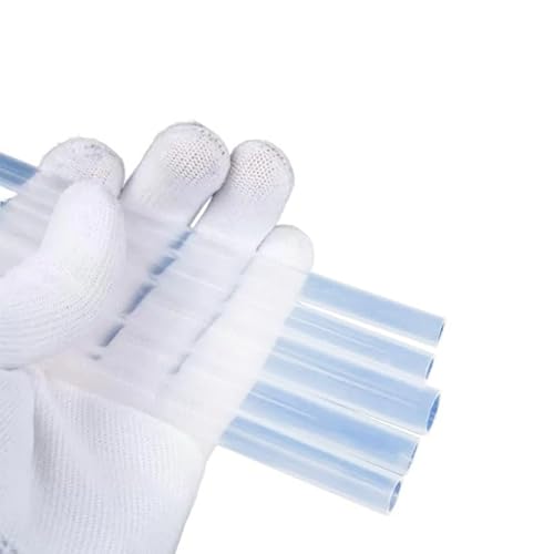 GRASAKY Rundes PTFE-Rohr, transparentes Teflonrohr, hochtemperaturbeständig, F46, klares Rohr, 1,58 x 3,17 mm, Länge 1 Meter Zubehör(9.6x12.7mm) von GRASAKY