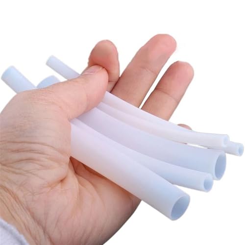 GRASAKY Weißes PTFE-Rohr, ID 0,8 mm–100 mm, kapillarisolierter Schlauch, starres Rohr, Temperatur, Korrosionsbeständigkeit, Länge 1 Meter Zubehör(3x6mm) von GRASAKY