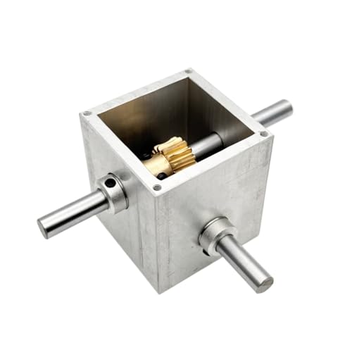 Winkelgetriebe Schneckengetriebe 8mm Welle 1:15 1:20 1:25 1:30 1:35 Getriebe Lenkung Turnine Minderer Winkel Gerät Kommutator Getriebelenkung(1 to 25 ratio) von GRASAKY