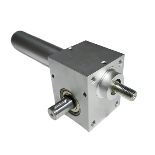 Winkelvorrichtung 1 stücke 1520 Micro Lift 120mm Max Hub Schraube Stange 1:0,4 Übersetzungsverhältnis 1,5 Modul 20 Zähne Schneckengetriebe Heber 15mm Welle Getriebelenkung von GRASAKY