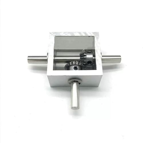 Winkelvorrichtung 1 stücke Kleine Kegelradgetriebe 6mm 8mm Welle Rechtwinklig Umkehr Getriebe 1:1 Übertragung 90 Grad Lenkgetriebe Getriebelenkung(6mm) von GRASAKY