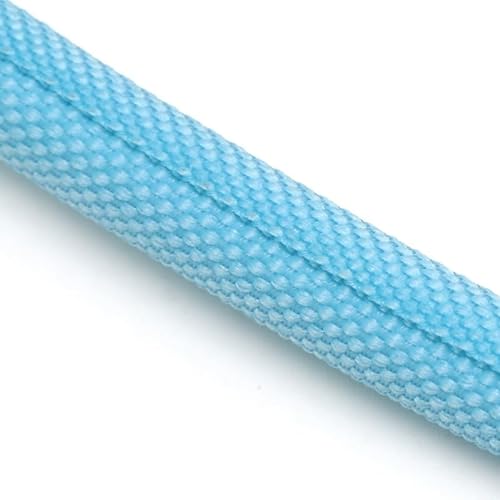 elastisches Gummi 5 Meter selbstschließende, erweiterbare, geflochtene Hülse, selbstschließende, flexible, isolierte Schlauchleitung, Drahtwickel, schützende Kabelsocke Abfluss elastisch (Color : Sky von GRASAKY