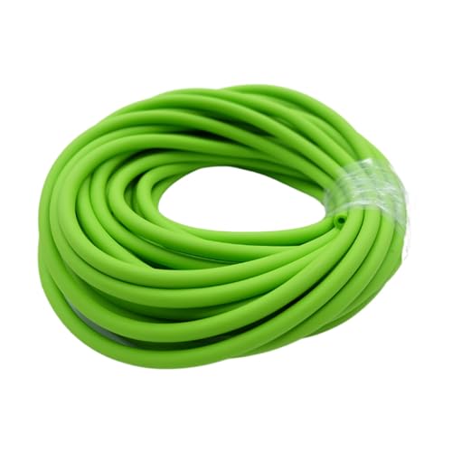 elastisches Gummi Frostschutzmittel-Spannseilrohr Naturlatex-Gummischläuche Hochelastischer elastischer Schlauch Abfluss elastisch (Color : Green, Size : ID1.6mm X OD3.6mm) von GRASAKY