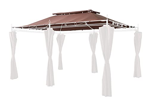 GRASEKAMP Qualität seit 1972 Ersatzdach zu Garten-Pavillon Inca 3x4 Mocca Party-Zelt Terrassen-Dach von GRASEKAMP Qualität seit 1972