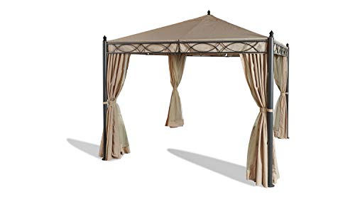 GRASEKAMP Qualität seit 1972 Garten-Pavillon ROM 3x3m mit 2 Seitenteil Sets geschlossen und mit Moskito Netz Party-Zelt Terrassen-Dach GRASEKAMP Qualität seit 1972 Garten-Pavillon ROM 3x3m mit 2 Seitenteil Sets geschlossen und mit Moskito Netz Party-Zelt Terrassen-Dach von GRASEKAMP Qualität seit 1972