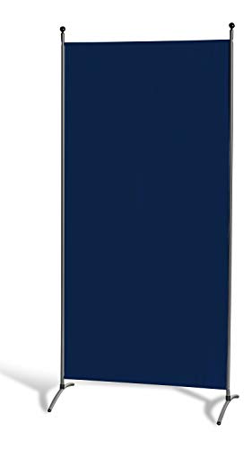 GRASEKAMP Qualität seit 1972 Stellwand 85 x 180 cm - Blau - Paravent Raumteiler Trennwand Sichtschutz von GRASEKAMP Qualität seit 1972