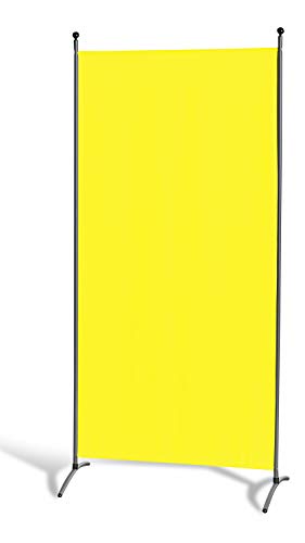 GRASEKAMP Qualität seit 1972 Stellwand 85 x 180 cm - Gelb - Paravent Raumteiler Trennwand Sichtschutz von GRASEKAMP Qualität seit 1972