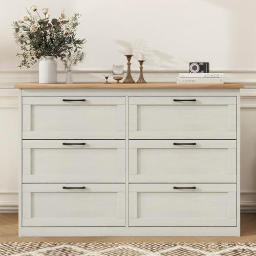 GRAVFOCE Kommode mit 6 Schubladen Mix Farbe GRAVFOCE Kommode mit 6 Schubladen Mix Farbe von GRAVFORCE