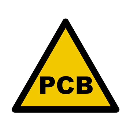 W163 - PCB - Warnschild - Maße wählbar - Norm ISO 7010 von GRAVURE CONCEPT